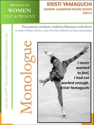 cover image of Profiles of Women Past & Present – Kristi Yamaguchi Olympic Champion Figure Skater (1971 -)